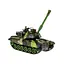 Танк Ramiz на дистанційному керуванні пульт звуки cвітлодіод 1:18 зелений 0139 - мініатюра 7