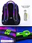 Школьный подростковый рюкзак фиолетовый для девочки Winner / SkyNamе 57-26 для старшеклассников - миниатюра 6