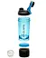 Шейкер спортивний з контейнером Casno 600 мл KXN-1199 з вінчиком Синій (KXN-1199_Blue) - мініатюра 7