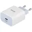 Сетевое зарядное устройство с поддержкой быстрой зарядки Hoco C76A Plus PD 1Type-C/20W Белый - миниатюра 1