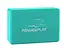 Блок для йоги PowerPlay 4006 Yoga Brick Мятный (PP_4006_Mint_Yoga_Brick) - миниатюра 1