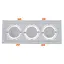 Світильник точковий Brille поворотний HDL-DT 107/3 MR16 36-224 - мініатюра 2