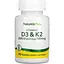 Вітаміни Natures Plus Vit D3 K2 2500 IU/120 mcg 90 tabs Nature's Plus (1086-2023-10-2366) - мініатюра 1