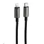 Дата кабель Acefast C23-01 Type-C to Lightning 30W (1.2m) Black - мініатюра 1