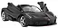 Машинка RASTAR Ferrari LaFerrari Aperta на дистанційному керуванні 1:14 чорний 75800 - мініатюра 7