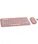 Комплект (клавіатура, миша) бездротовий Logitech Pebble 2 Combo Rose (920-012241) - мініатюра 2