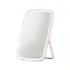 Дзеркало косметичне настільне Salon Professional Makeup Mirror 33 світлодіоди USB або батарейки рожевий - мініатюра 1
