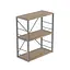 Этажерка 3/60 Серии Коннект 73x60x28 серый ДСП Дуб Сан-Марино 16мм FRD-104267 - миниатюра 1