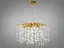 Современная хрустальная люстра Глициния - миниатюра 1