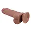 Фалоімітатор Baile Sliding Skin 8.1'' 20.5 см коричневий - мініатюра 5