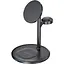 Бездротовий зарядний пристрій Choetech T585-F 3in1 Magnetic Wireless Charging Black [123385] - мініатюра 1