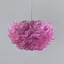 Светильник с натуральными перьями розового цвета Ø 60 см | Line F | Ст. AS136-600 PK - миниатюра 4