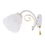Бра Brille LK-663W/1 E27 WH+FG настінне накладне у спальню прованс - мініатюра 2