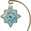Ялинкова прикраса Різдвяні історії Зірка крижана скло (4820001128178) - мініатюра 1