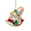 Елочное украшение "Конь-качалка с игрушками" 8,7*4,5*7,1 см, YQ1406874 - миниатюра 3