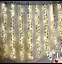Листя плюща з гірляндою 100 LED, штора 3×1 м - мініатюра 2