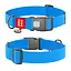 Нашийник для собак водостійкий Waudog Waterproof з QR-паспортом пластиковий фастекс XXL Ш 40 мм Д 46-70 см блакитний - мініатюра 1
