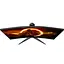 Монитор AOC TFT 27`C27G2Z3/BK, VA, 280 Гц, 0,5 мс, изогнутый, HDMIx2, DP, HAS, черный с красным - миниатюра 8