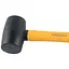 Киянка резиновая Sigma 225 г фибергласовая рукоятка. черная (4317341) - миниатюра 2