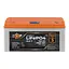 Акумулятор LP LiFePO4 25,6V - 100 Ah (2560Wh) (BMS 150A/75А) пластик для ДБЖ - мініатюра 1