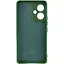 Чохол Lakshmi Silicone Cover Full Camera AA для Xiaomi Redmi 13 4G/Poco M6 4G Зелений/Dark green - мініатюра 2
