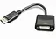 Переходник Cablexpert A-DPM-DVIF-002, DisplayPort-DVI, 0,1 м, черный (A-DPM-DVIF-002) - миниатюра 1