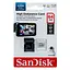Карта памяти microSDXC (UHS-1 U3) SanDisk High Endurance 64Gb class 10 V30 (100Mb/s) (adapterSD) - миниатюра 2