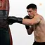 Боксерские перчатки Everlast 6 унций (6 oz) черные - миниатюра 2