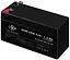 Акумуляторна батарея для ДБЖ LogicPower AGM 12 V / 1.3 А*ч (4131) - мініатюра 2