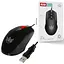 Мишка XO M1 RGB USB Black (XO-M1-BK) - мініатюра 1