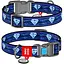 Ошейник Waudog Nylon с QR паспортом рисунок Супермен 1 пластиковая пряжка-фастекс Размер S - миниатюра 1