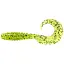 Силікон FishUP Fancy Grub 2.5" #055 - Chartreuse/Black (10 шт/уп) - мініатюра 1