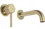 Смеситель для умывальника Rea Lungo скрытого монтажа brushed gold REA-B8652 Золотой - миниатюра 4