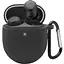 Чехол-накладка DK Silicone Candy Friendly с карабином для Google Pixel Buds Pro (black) - миниатюра 1