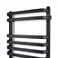 Электрический полотенцесушитель Navin Stugna 480x800 Sensor левый черный муар 12-028153-3680, Черный матовый, Левое, Электронный - миниатюра 4