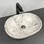 Умивальник VBI Modena S stone накладний VBI-012002, Сірий - мініатюра 2