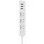 Сетевой фильтр Xiaomi Mi Power Strip (3 розетки 3 USB) 27 W Fast Charge (NRB4049CN) - миниатюра 1