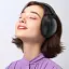 Наушники Acefast H3 active noise canceling wireless headset Black - миниатюра 7