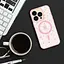 Чехол-накладка DK для Apple iPhone 12 Pro Max MagSafe Composite Matte Splash (pink) - миниатюра 5