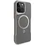 TPU+PC чохол Metal Buttons with MagSafe Carbon Ring для Apple iPhone 15 Pro Max (6.7) Сірий - мініатюра 1