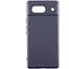 Чохол Lakshmi Silicone Cover Full Camera (AAA) для Google Pixel 7a Сірий / Dark Gray - мініатюра 1