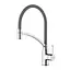 Смеситель для кухни Frap F4552 с гибким изливом серый/хром - миниатюра 1