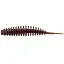 Силикон FishUP Tanta 3.5" #050 - Green Pumpkin Brown/Red & Purple (5 шт/уп) - миниатюра 1