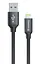 Кабель USB AM-Lightning, 1 м, черный, ColorWay, 2.1A (CW-CBUL004-BK) - миниатюра 1