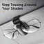 Автомобильный держатель для очков Baseus Platinum Vehicle Eyewear Clip clamping type ACYJN-B01 - миниатюра 2