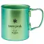 Термокружка Snow Peak MG-053GR-US Ti-Double Colored Mug 0.45 л Green - миниатюра 1
