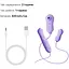 Набір 3в1 Zalo - Unicorn Set Violet: віброяйце, пульсатор, вакуумний стимулятор - мініатюра 4
