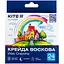 Мел восковой Kite Classic Jumbo 24 цвета (K-1070) - миниатюра 1