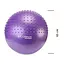 Мяч для фитнеса (фитбол) Cornix 65 см полумассажный Anti-Burst Violet XR-0476 - миниатюра 6