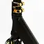 Самокат трюковий Best Scooter 52х12х85 см Чорно-золотий 000231354 - мініатюра 2